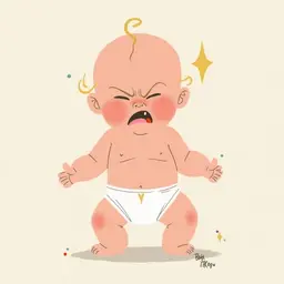 Angry baby