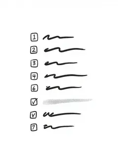 can you create a simple and minimal list style of synth? 