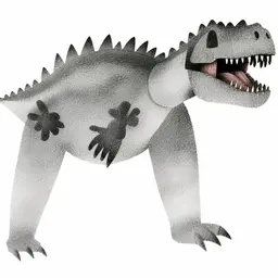 Tyrannosaurus ps1 graphic
