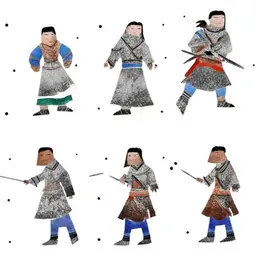 Comics about life of mongolian people in ancient times