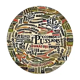 "Pushkin's Belly," a whimsical oil on canvas portrait, depicts the famous Russian poet's round belly.
Made using branded logo technology for beer labels