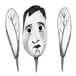 Radish with my face as a  realistic photo 