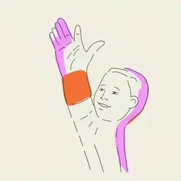 someone holding out a hand to help someone else