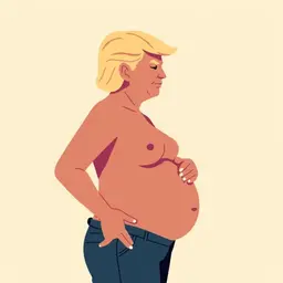 Donald trump pregnant