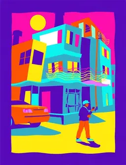 Design a creative poster for company that is specialized in building brand identity, architectural and interior design, programming, and website design, and is responsible for creating projects from A to Z at the cheapest costs.