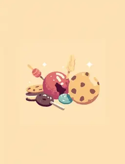 photo of lollies cookies and chipe