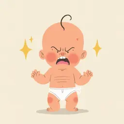 Angry baby