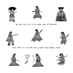 Comics about life of mongolian people in ancient times