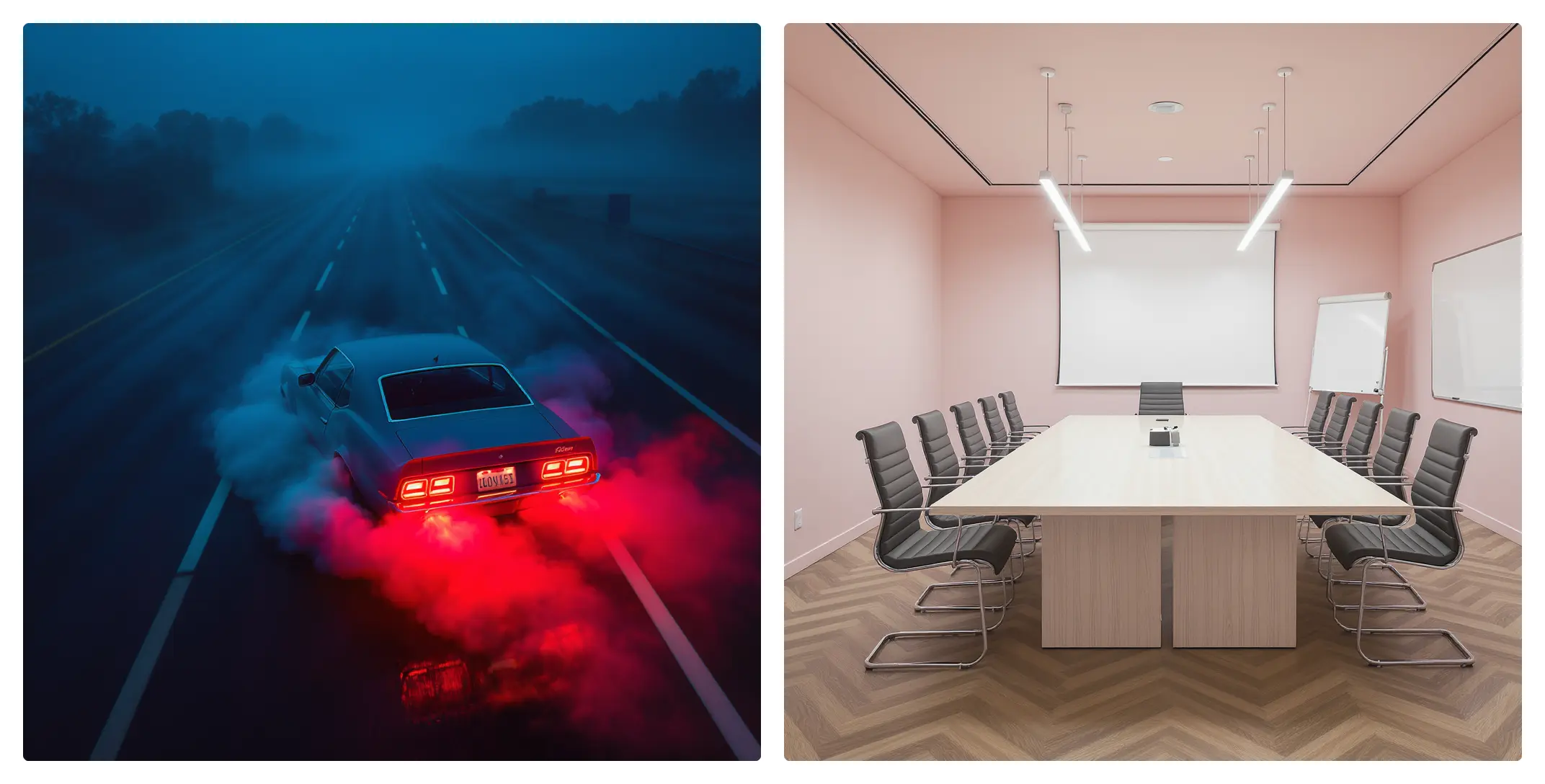Moody and immersive scenes