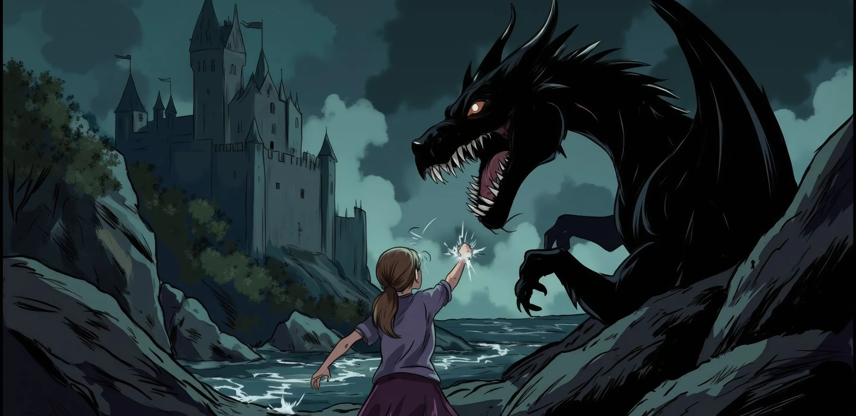 Dark Comics by Yan Vernes
