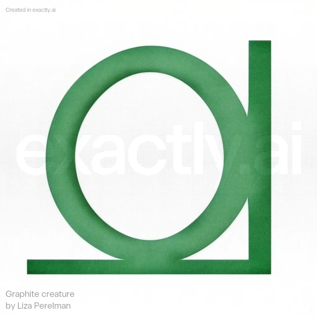 Z logo created with Graphite creature by Liza Perelman