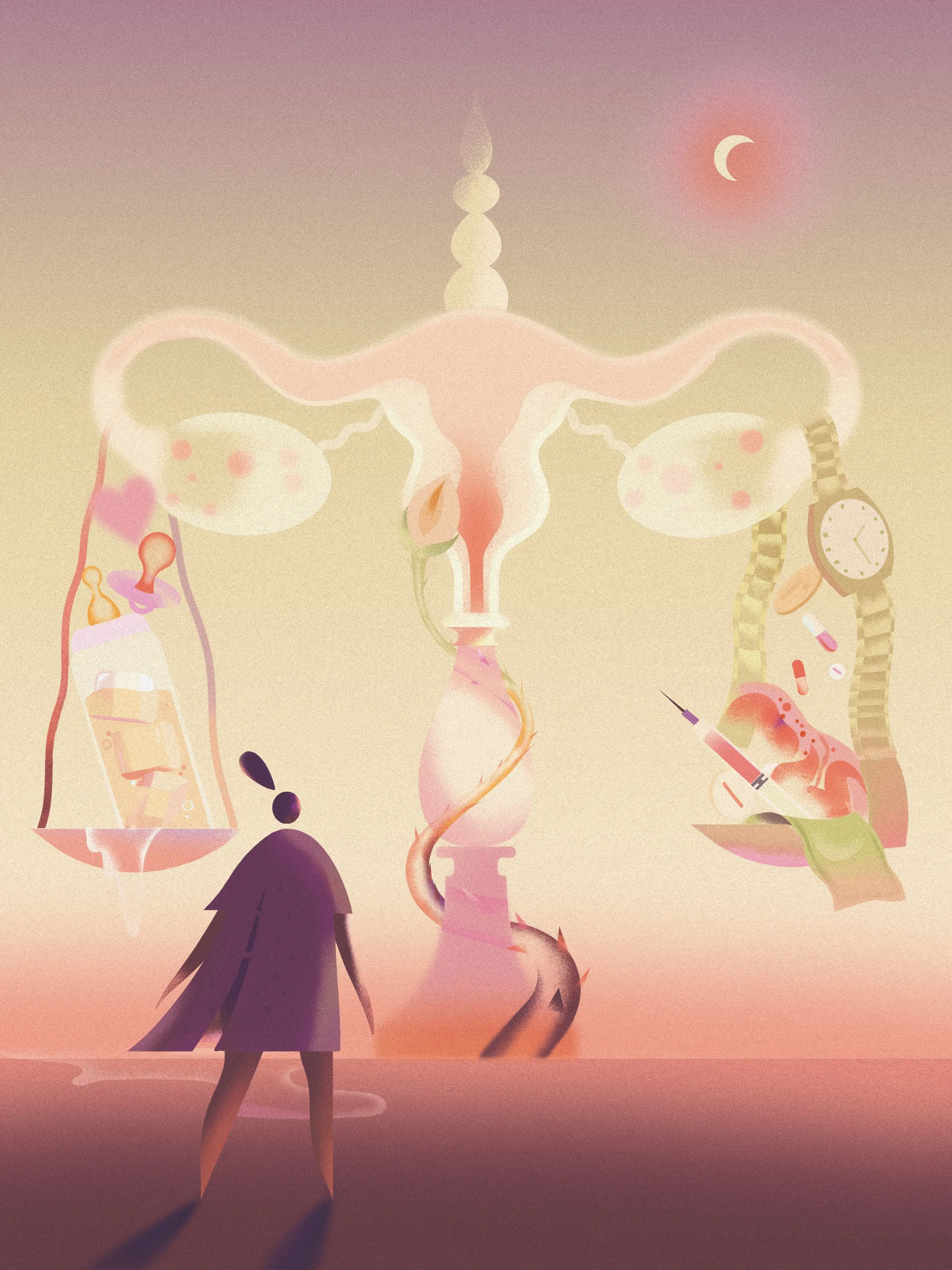 Image from the training dataset for the "Surreal Dynamism" model