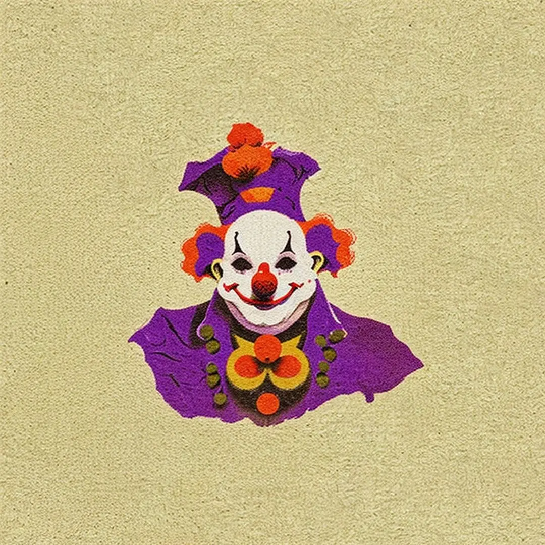 Example of image generated by the "Fright fall" model