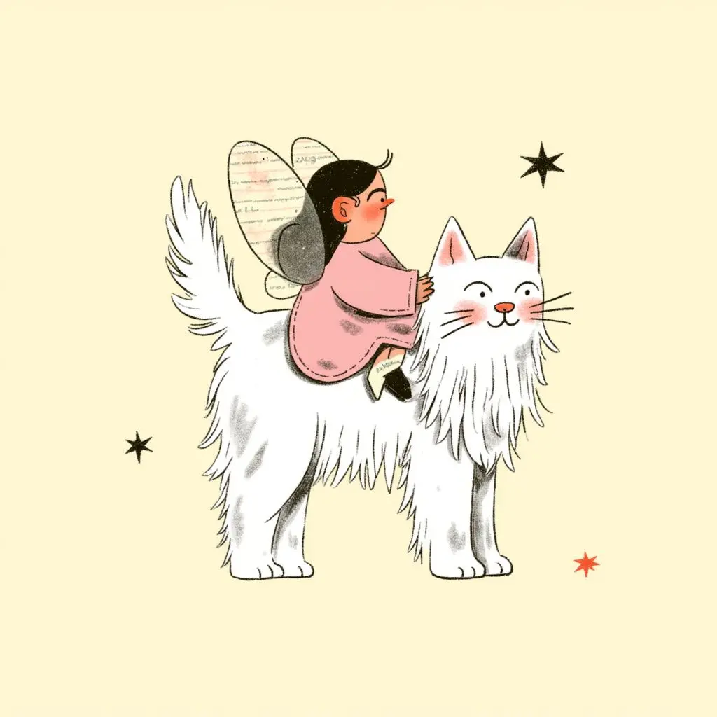Example of image generated by the "Retro Folk " model