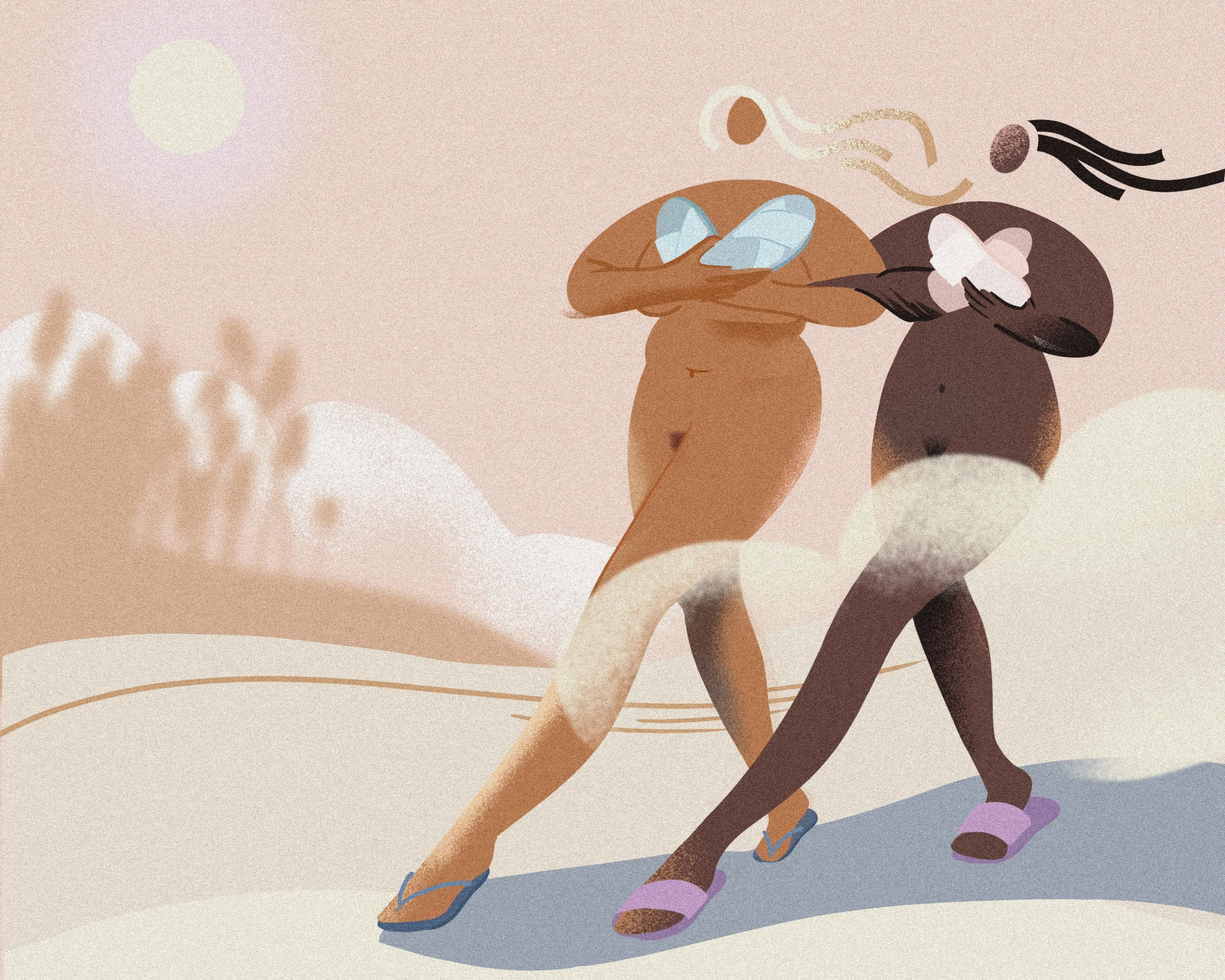 Image from the training dataset for the "Surreal Dynamism" model