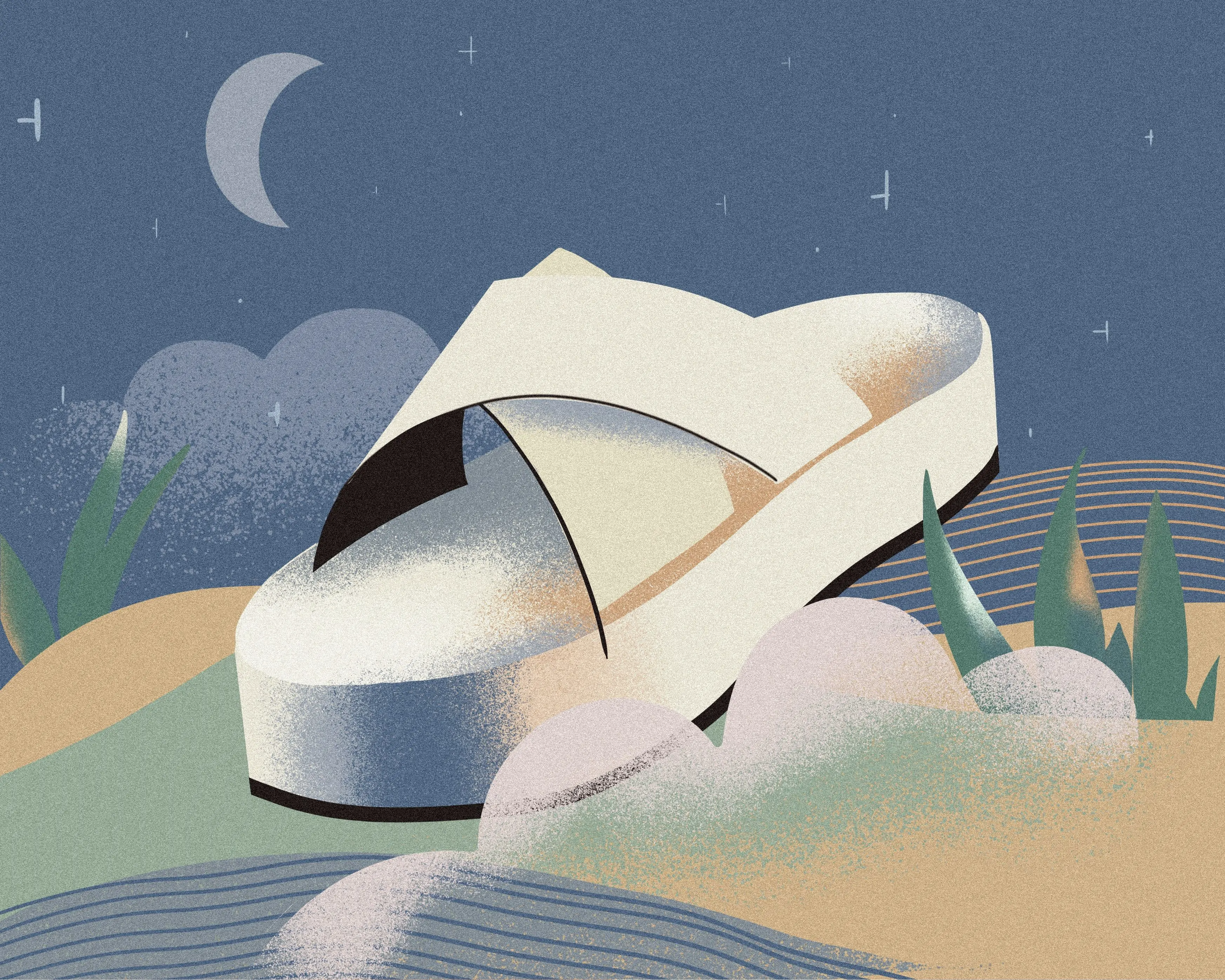 Image from the training dataset for the "Surreal Dynamism" model