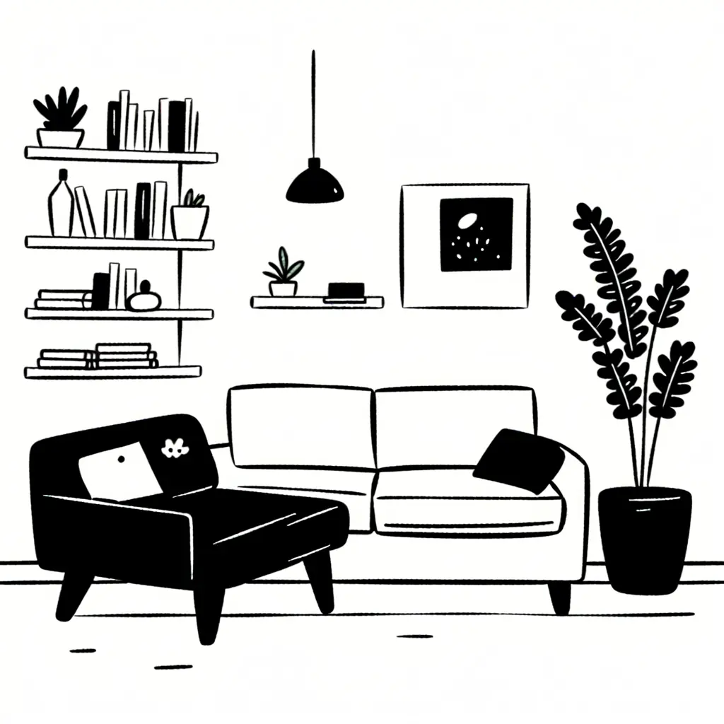 Example of image generated by the "Graphic Harmony" model