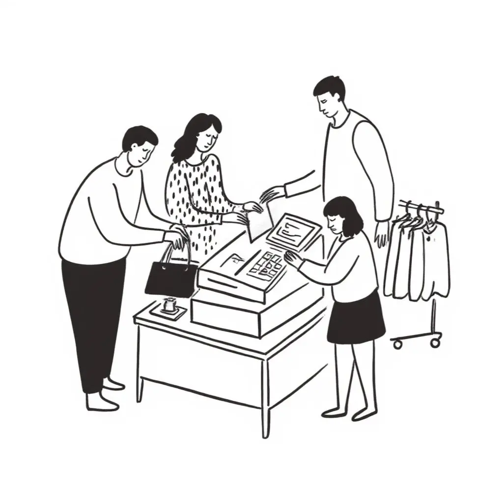 Example of image generated by the "Simple Lines" model