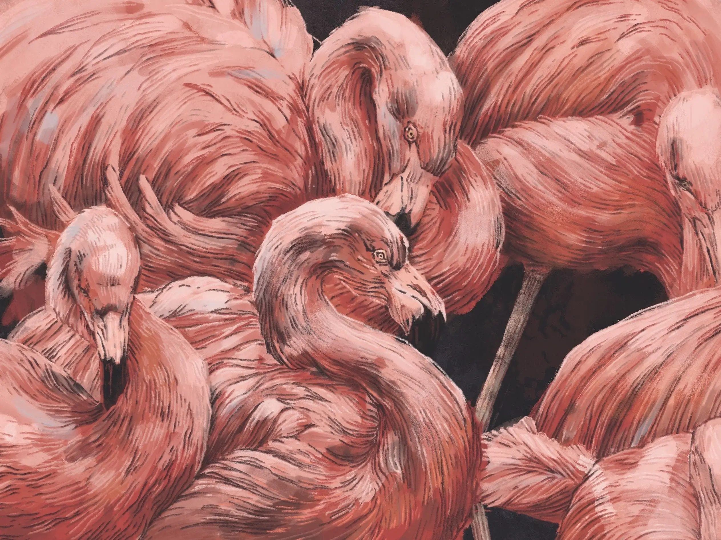 Image from the training dataset for the "Wild Elegance" model