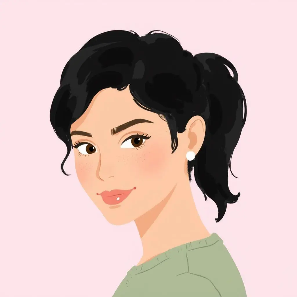 Example of image generated by the "Elegant Pastel" model