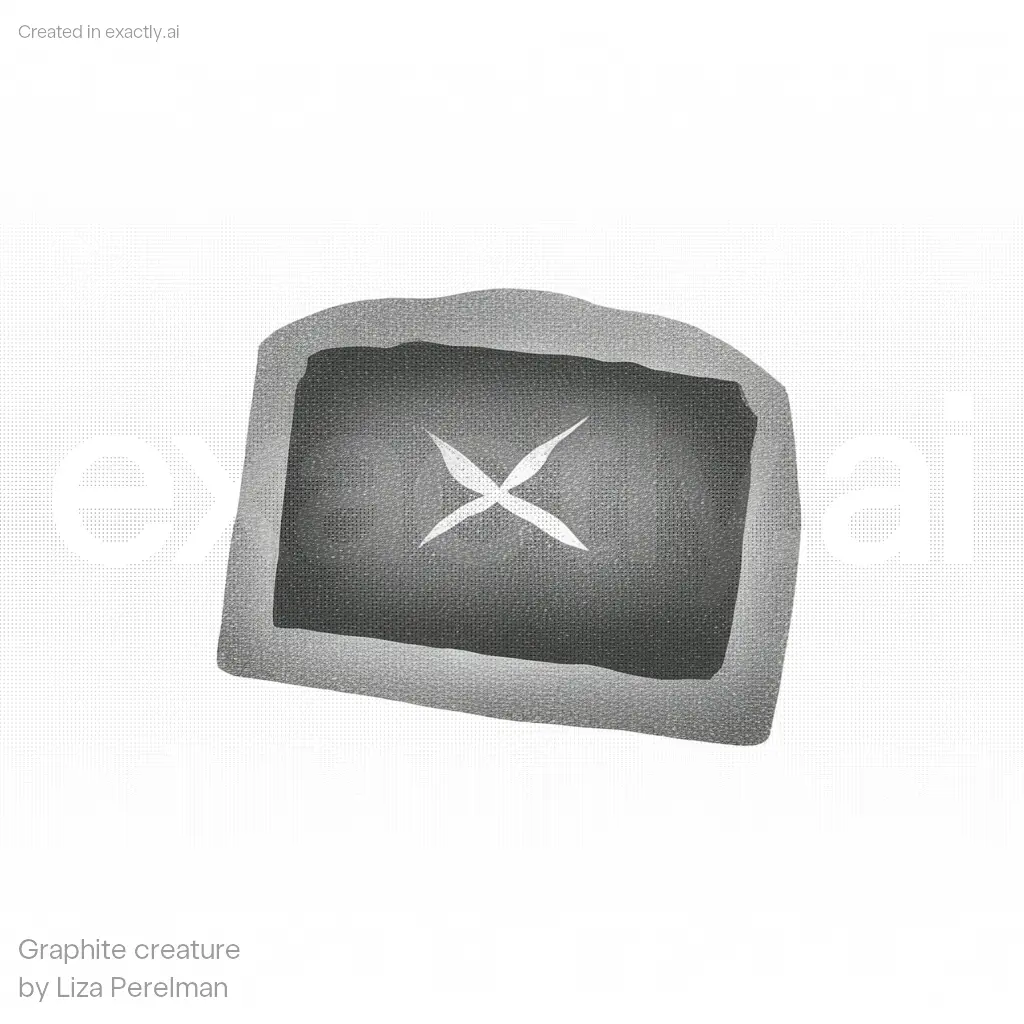 Mog created with Graphite creature by Liza Perelman