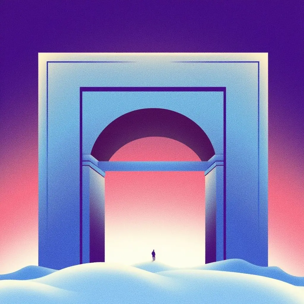 Example of image generated by the "Surrealscapes" model