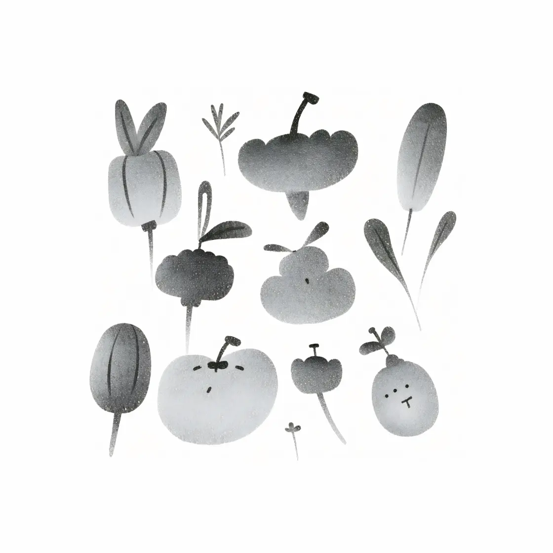 Example of image generated by the "Graphite creature" model