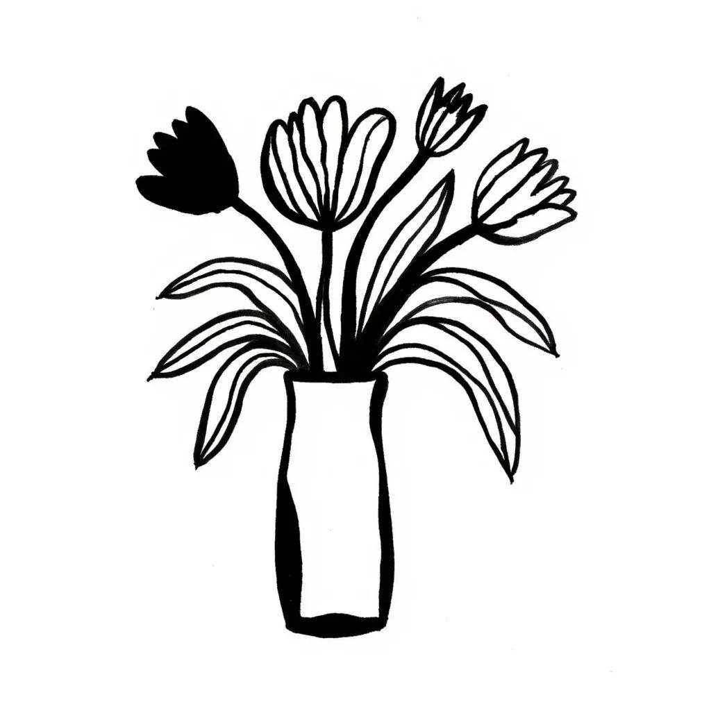 Example of image generated by the "Raw Ink" model