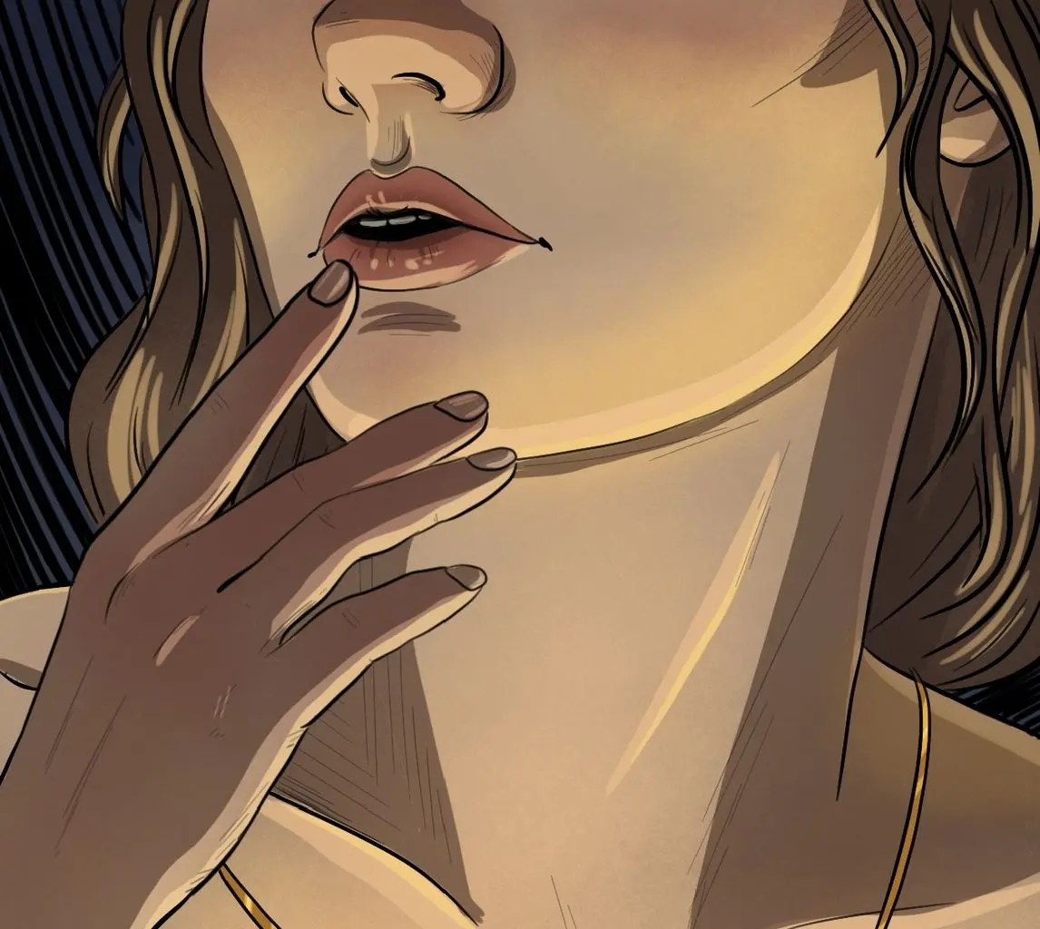 Image from the training dataset for the "Graphic Novel" model