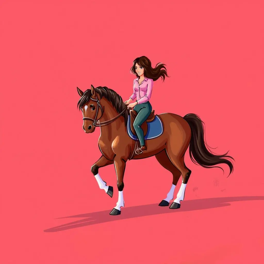 Example of image generated by the "Digital Storytelling" model