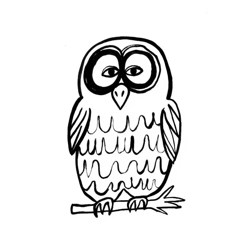 Example of image generated by the "Raw Ink" model