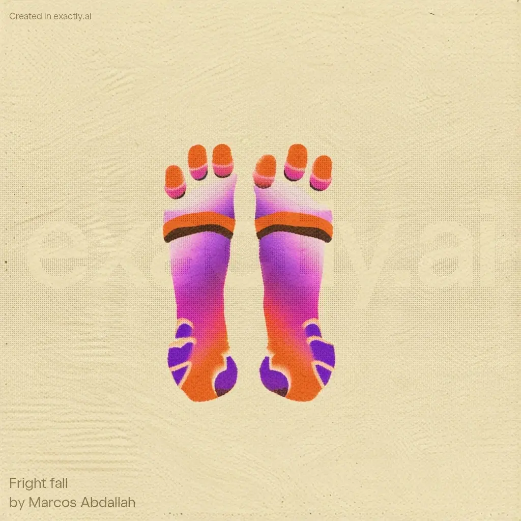 Socks created with Fright fall by Marcos Abdallah