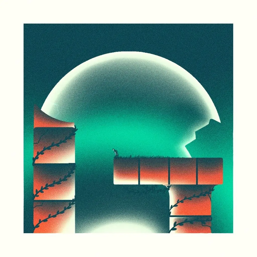 Image from the training dataset for the "Surrealscapes" model