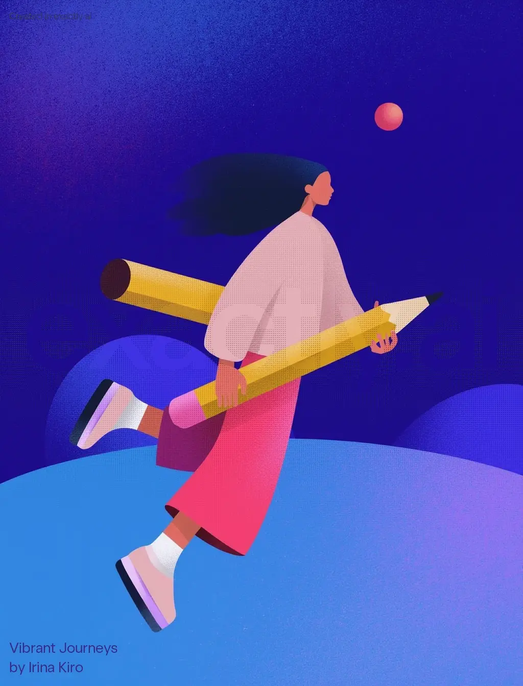 Creative Journey created with Vibrant Journeys by Irina Kiro