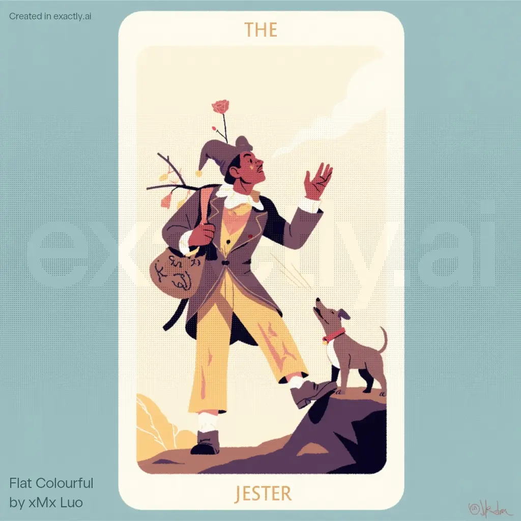 The Jester's Journey created with Flat Colourful by xMx Luo