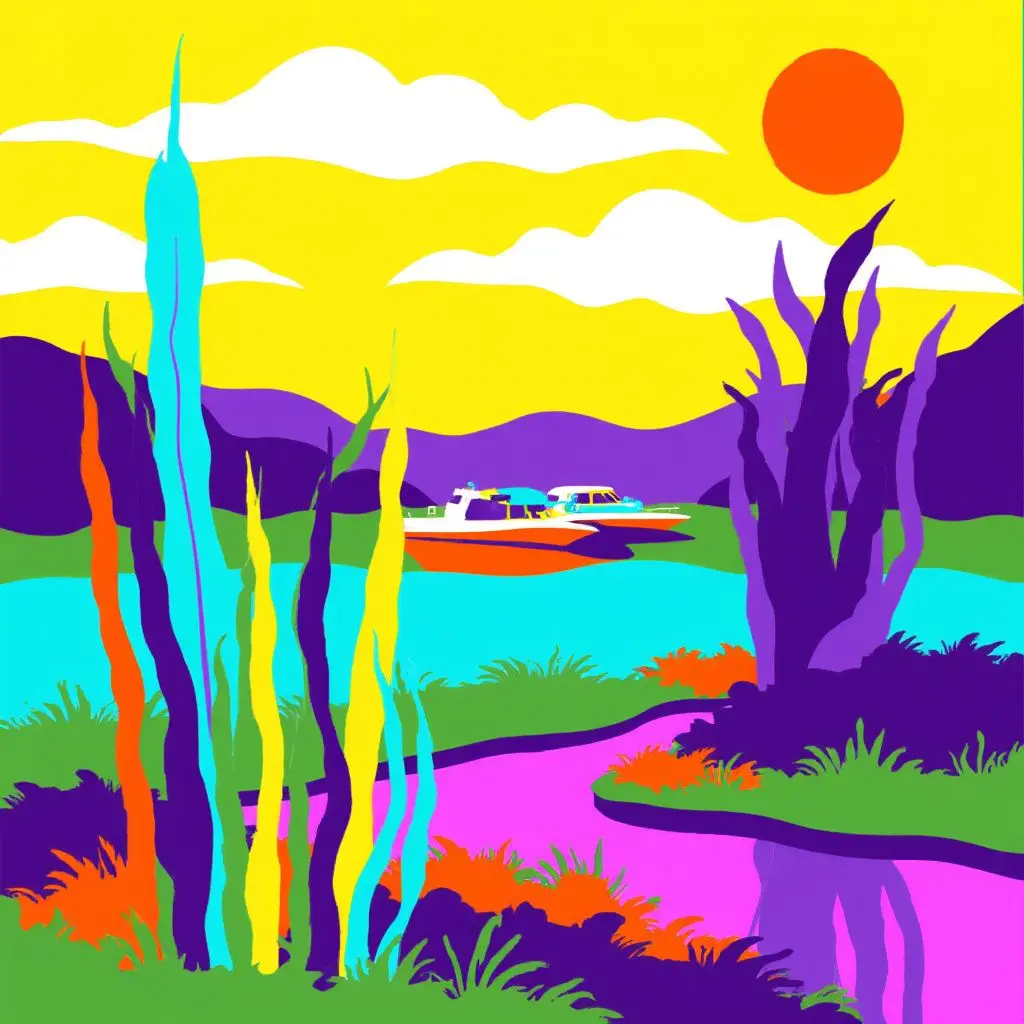 Example of image generated by the "Bold Chromatics" model