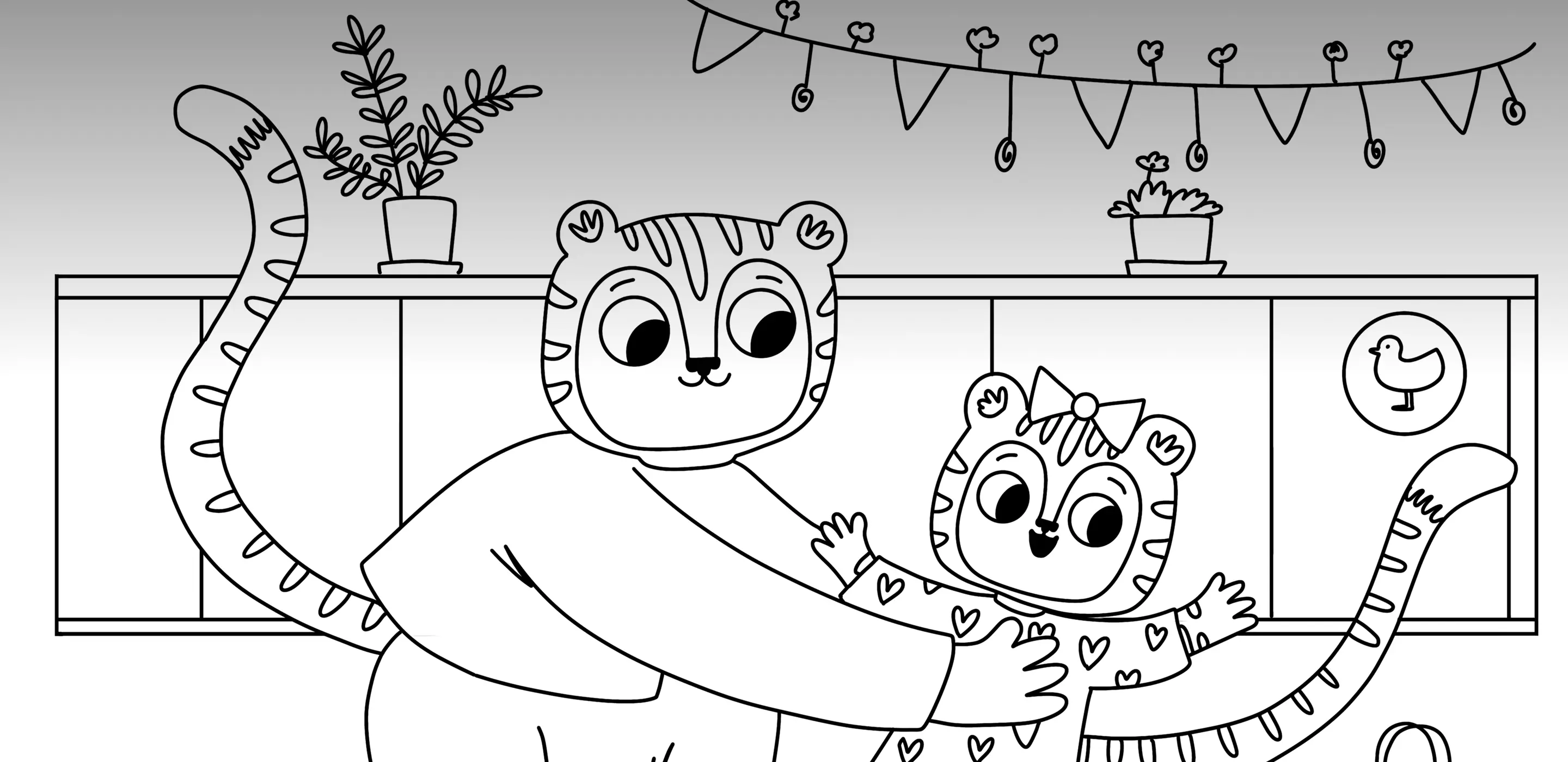 Colouring Pages by Alina Minasian