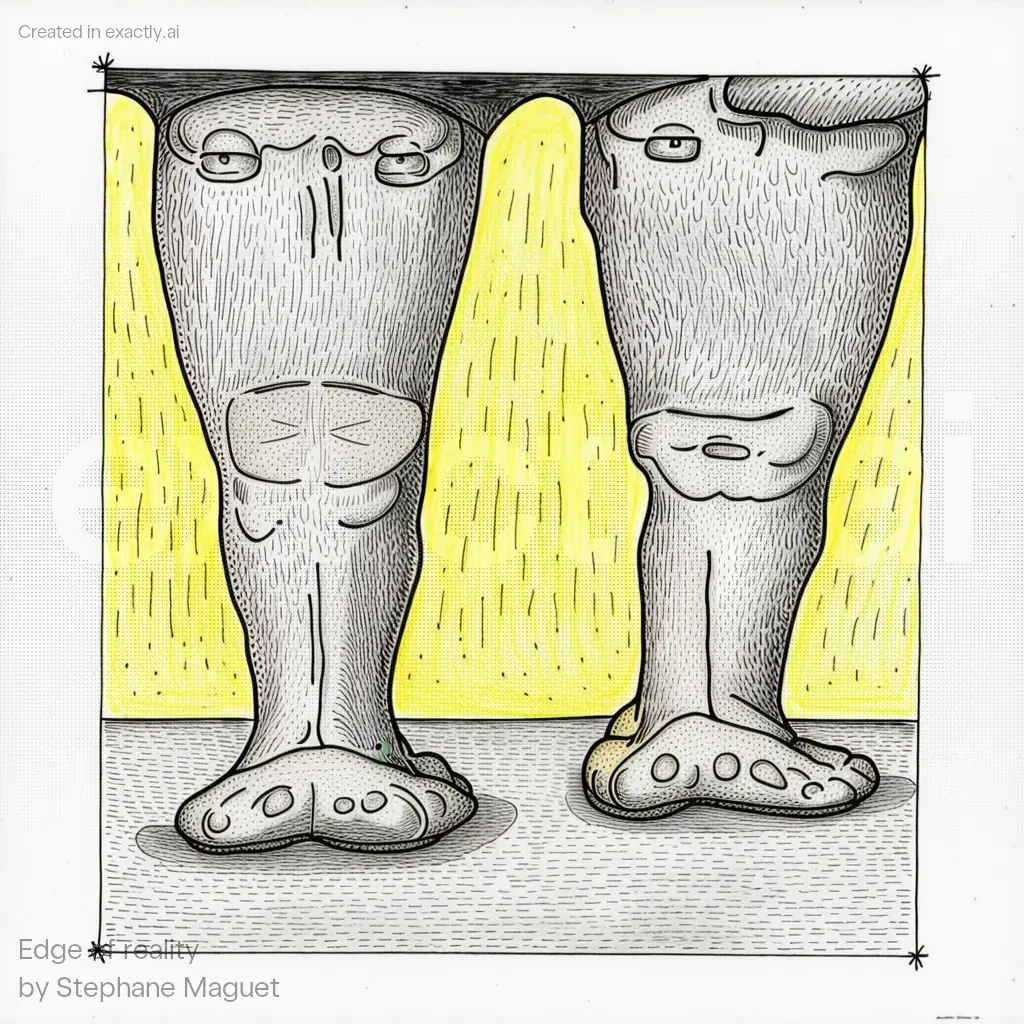 Two legs created with Edge of reality by Stephane Maguet