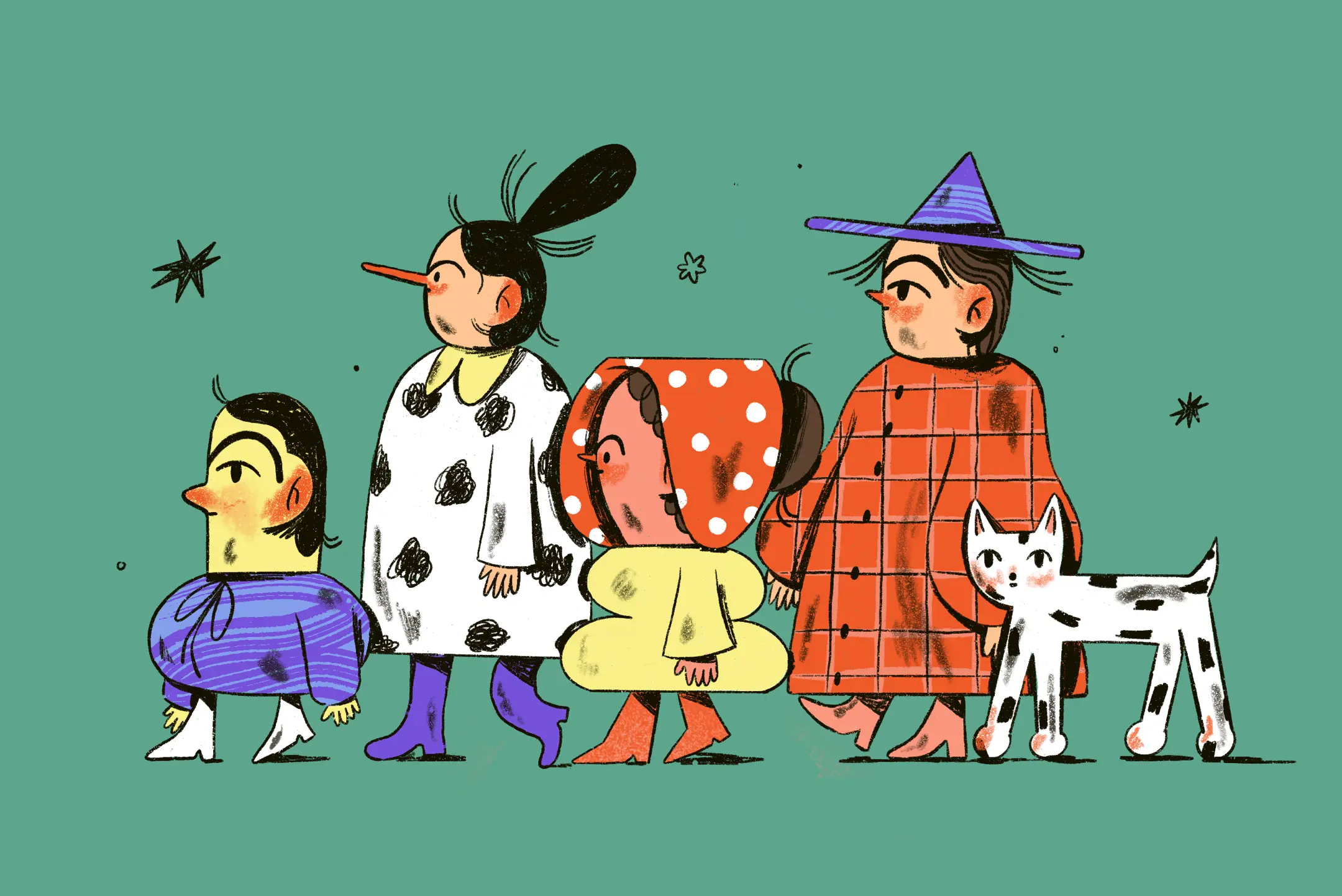 Image from the training dataset for the "Retro Folk " model
