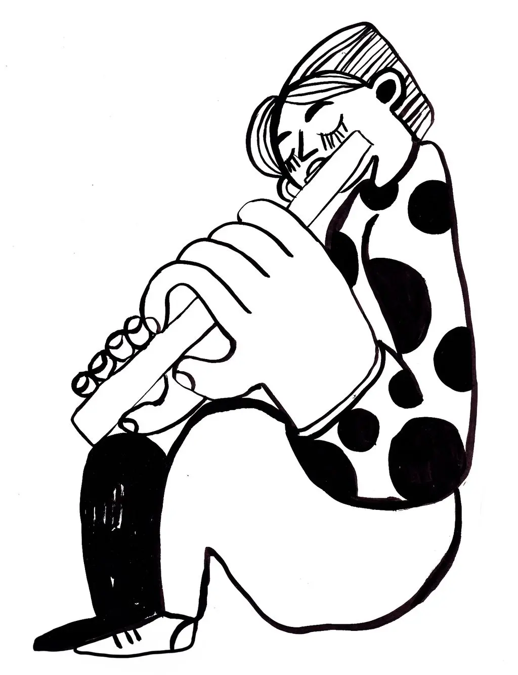 Image from the training dataset for the "Raw Ink" model