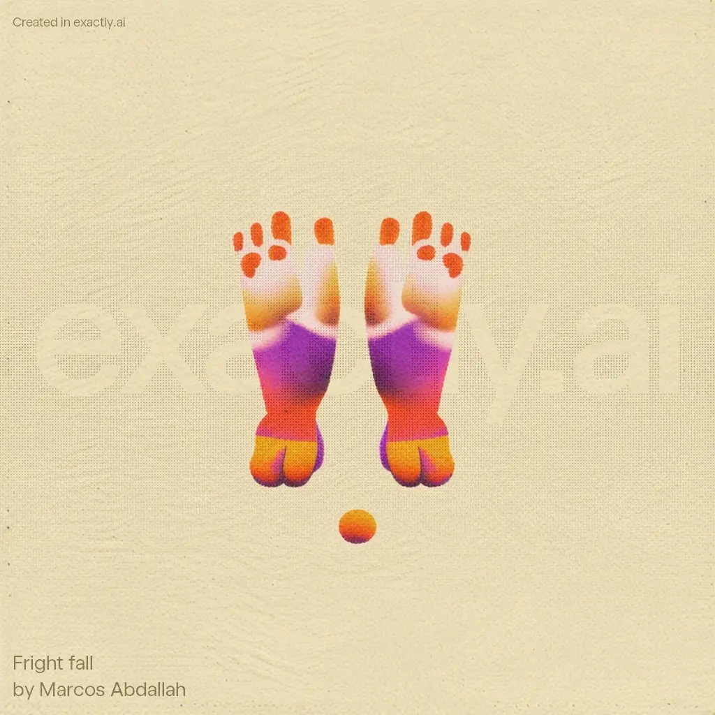 Socks created with Fright fall by Marcos Abdallah