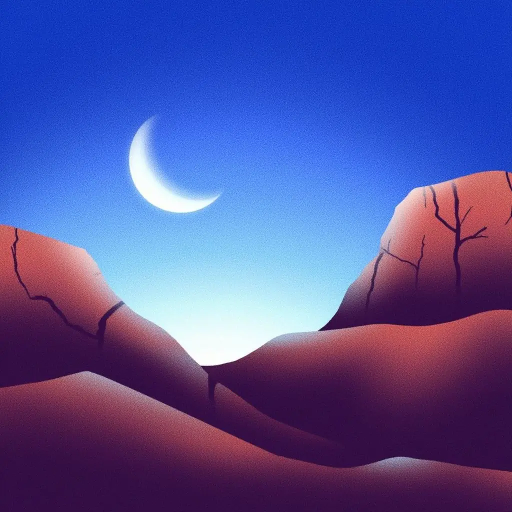 Example of image generated by the "Surrealscapes" model