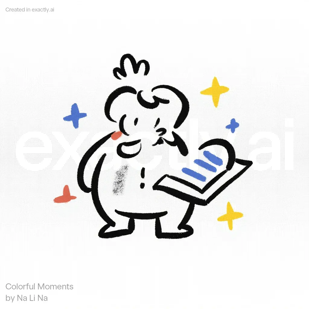 Decision Making Doodle created with Colorful Moments by Na Li Na