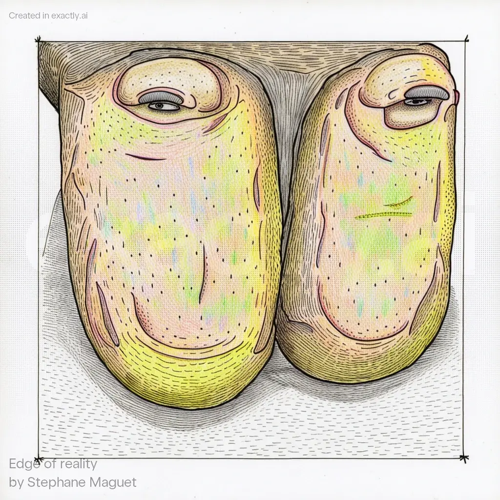 Two legs created with Edge of reality by Stephane Maguet