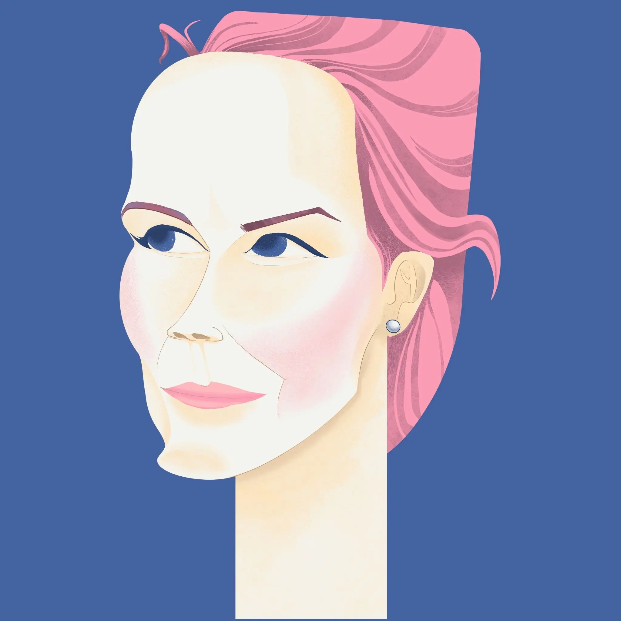 Image from the training dataset for the "Radiant Charisma" model