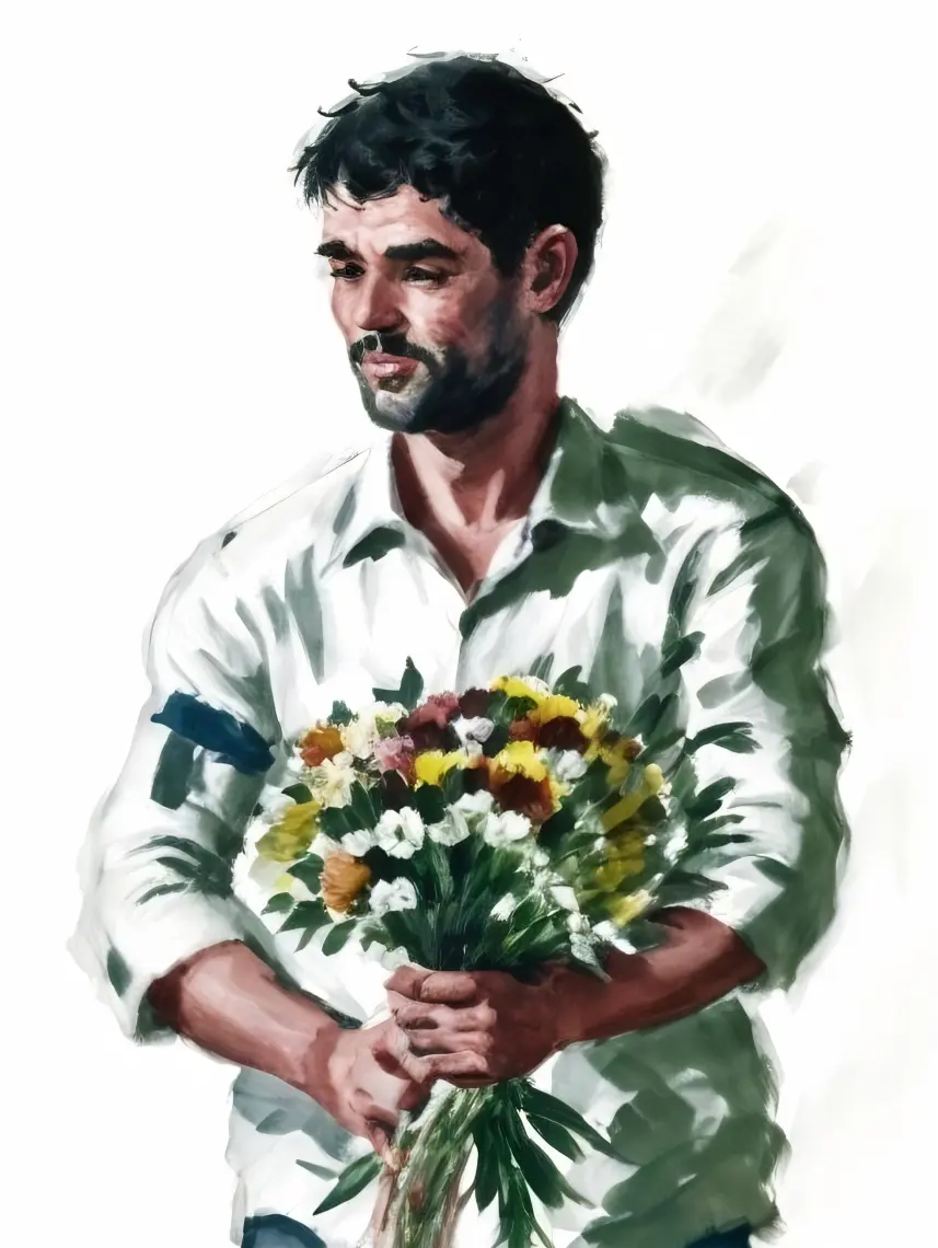 Example of image generated by the "Realistic watercolour" model