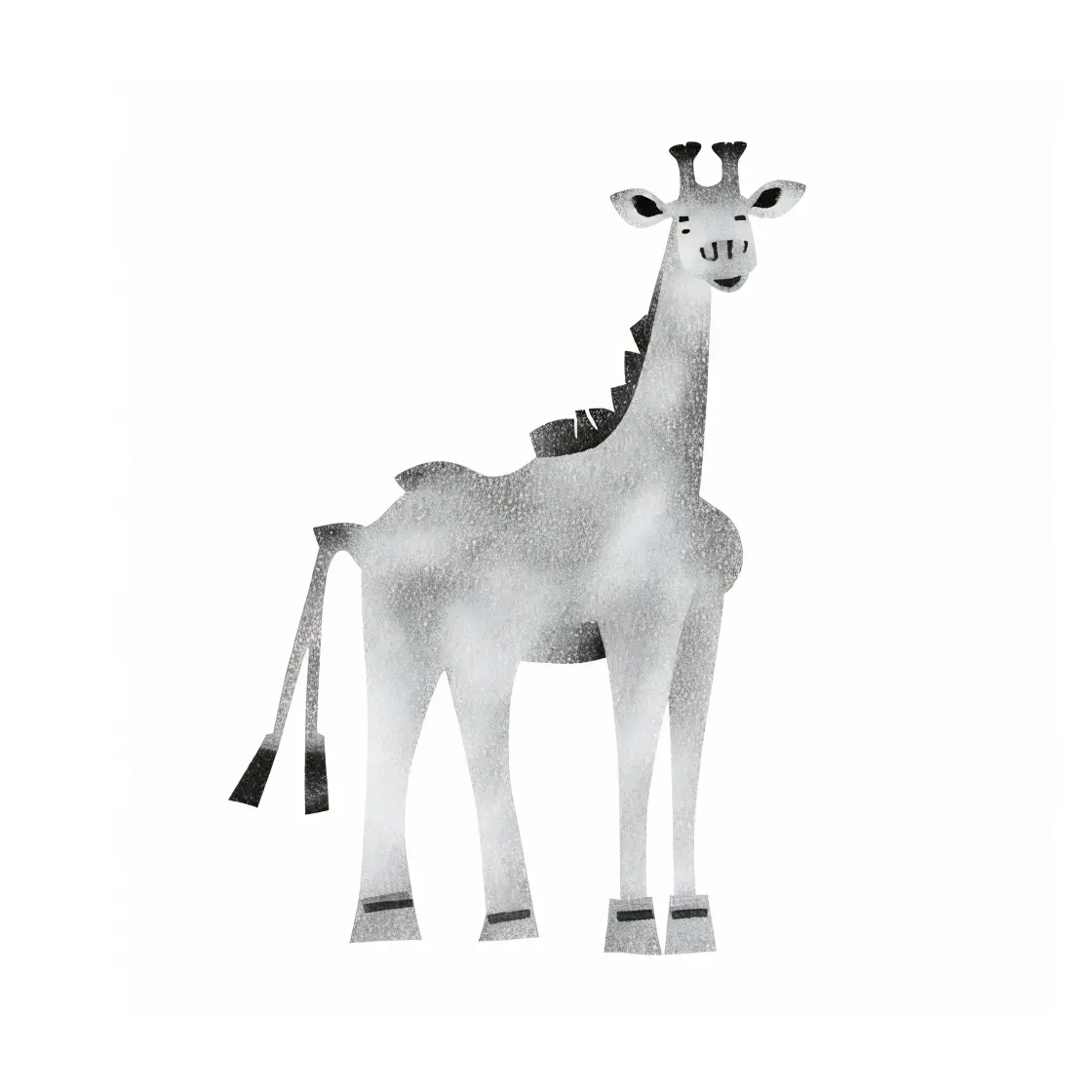 Example of image generated by the "Graphite creature" model