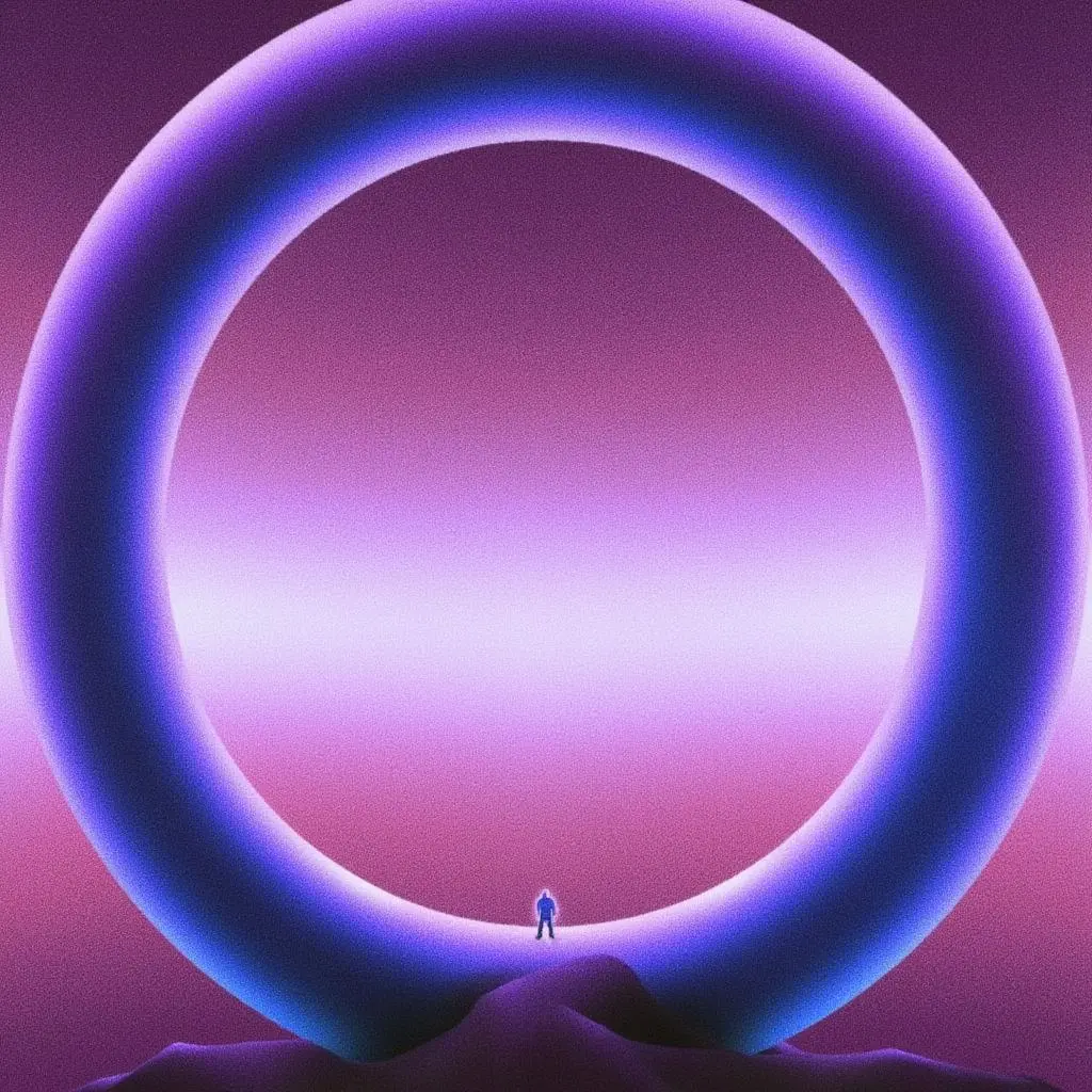 Example of image generated by the "Surrealscapes" model
