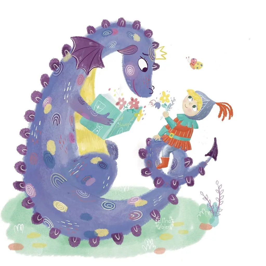 Image from the training dataset for the "Whimsical Wonders " model