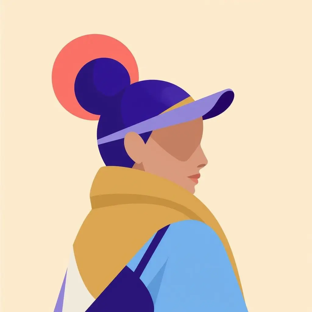 Example of image generated by the "Vibrant Journeys" model